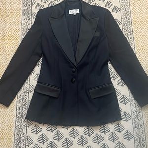 St. John Evening by Marie Gray Tuxedo Jacket Blazer sz 4